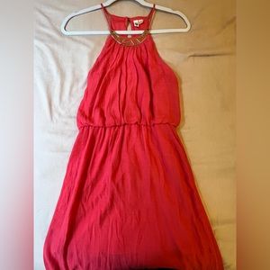 AUW Halter Maxi Dress